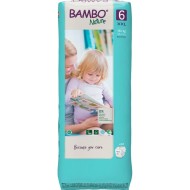 BAMBO Nature autiņbiksītes, XXL-6, 16+kg, 40 gab