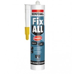 Soudal Fix ALL Classic Hibrīda polimēru līme/hermētiķis, pelēks, 290ml