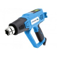 HOEGERT Rūpniecības fēns: 250 l/min / 50 °C, 100 °C, 150 °C, 250 °C, 350 °C, 450 °C; ātrums II: 550 l/min / 100 °C, 200 °C, 300 °C, 400 °C, 500 °C, 600 °C;