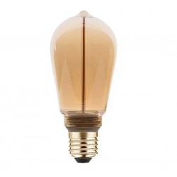 LED spuldze SLIM, E27, ST64, 2 Вт, 100 лм, 1800K, AC220-240В, 320°, kvēlspuldze