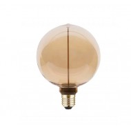LED spuldze SLIM, E27, G125, 2 Вт, 100 лм, 1800K, AC220-240В, 320°, kvēlspuldze
