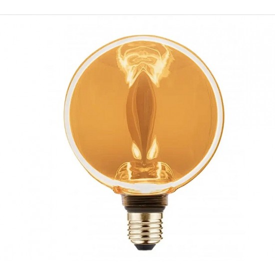 LED spuldze GLOW, E27, G130, 4 Вт, 190 лм, 1800K, AC220-240В, 320°
