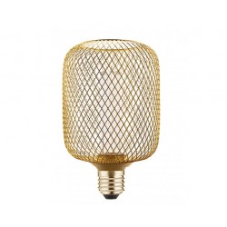 LED spuldze  GRID, E27, C100, 3.5 Вт, 120 лм, 1800K, AC220-240В, 320°, zelts