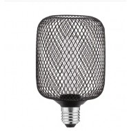 LED spuldze GRID, E27, C100, 3.5 Вт, 120 лм, 1800K, AC220-240В, 320°, melns