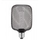 LED spuldze GRID, E27, C100, 3.5 Вт, 120 лм, 1800K, AC220-240В, 320°, melns