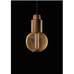 LED spuldze GRID, E27, C125, 3.5 Вт, 120 лм, 1800K, AC220-240В, 320°, zelta