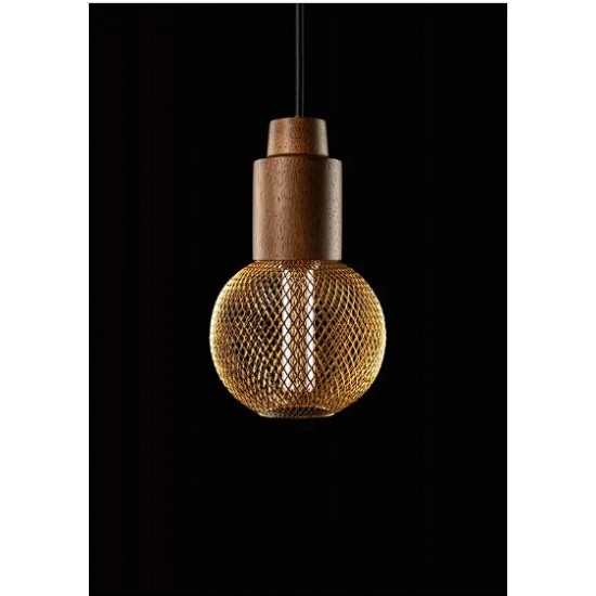 LED spuldze GRID, E27, C125, 3.5 Вт, 120 лм, 1800K, AC220-240В, 320°, zelta