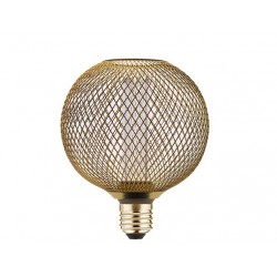 LED spuldze GRID, E27, C125, 3.5 Вт, 120 лм, 1800K, AC220-240В, 320°, zelta