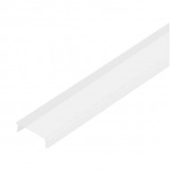 LED lentes padziļināts vāciņš, AD-LP-6505 sērija, 2m, polikarbonāts caurspīdīgs, komplektā 50gab.
