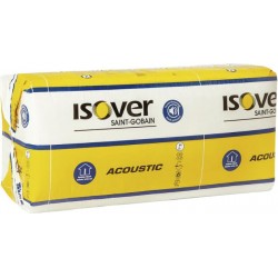 Isover Acoustic minerālvate plāksnēs 100x610x1310mm, 7.99m2