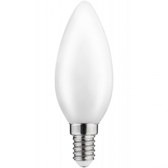 LED lampa, pienains FILAMENTS, C35, 3000K, E14, 4.0W, AC220-240V, 360°, 420lm, 44mA LD-C35FLE4M-30 GTV