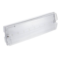 LED avārijas lampa TERNO, 3 W, 250 Lm, 6400K, IP65, 3 stundas, TEST poga LD-TERNO3-00 GTV