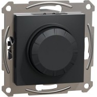 Поворотный диммер, Multiwire LED 230V 370W без рамки, антрацит, Asfora