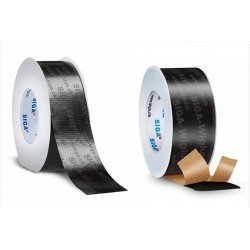 SIGA 20/40 60mmx25m Wigluv Black vienpusēja augstas veiktspējas lente melns