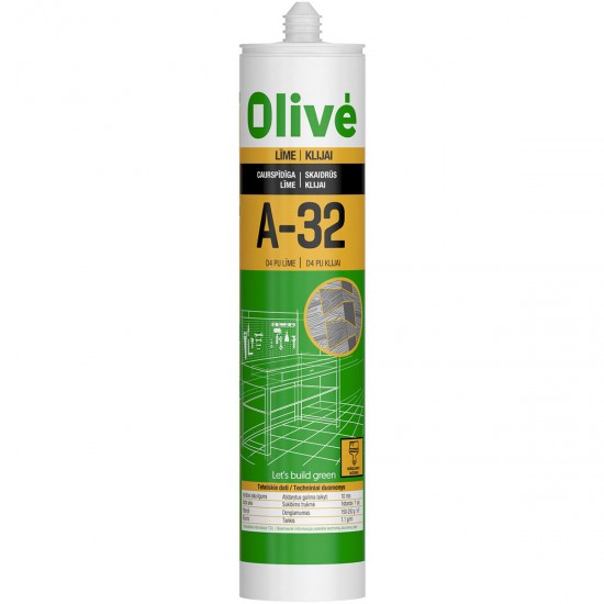 Olive Montāžas līme A-32 caurspīdīga 300ml