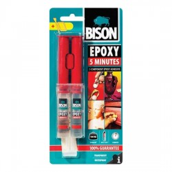 Bison epoksīdlīme ātri cietējoša Epoxy 5 Min, 24ml