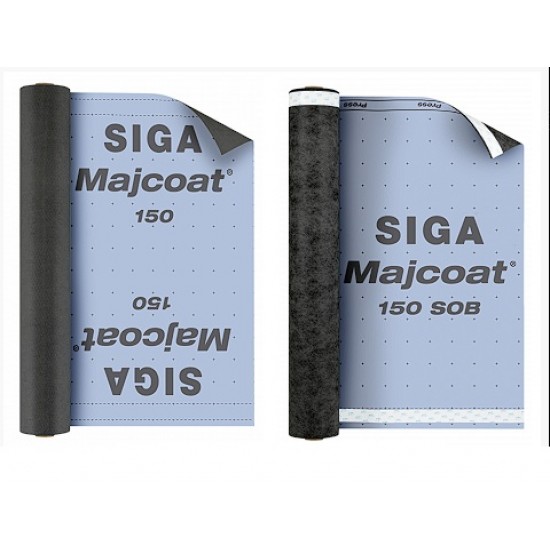 SIGA Majcoat 150, 1.5mx50m jumta pretvēja membrāna SIGA Majcoat 150, 1.5mx50m jumta pretvēja membrāna