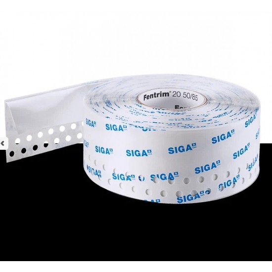SIGA Fentrim 20 50/85 135 mm x 25 m līmlente ar perforētu ielāpu SIGA Fentrim 20 50/85 135 mm x 25 m līmlente ar perforētu ielāpu