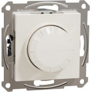 Поворотный диммер Multiwire LED 230V 370W Asfora без рамки кремовый