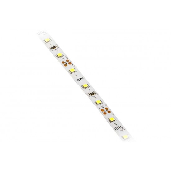 LED lenta FLASH 2835, 300 LED, 4000K, 33W, 850 lm/1m, IP20, 8mm, spole 5m, DC12V LD-2835-300-20-NE4N GTV