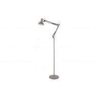 Stāvlampa ARTEMIA F, 1xE27, IP20, Ø16,3 cm, viena, pelēka LP-ART-F-E27-15-DEC GTV
