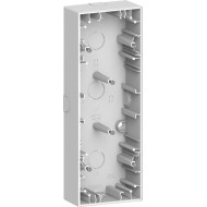 Merten System Design, Virsmas montāžas kārba, 3-vietīga, balta