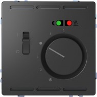 Комнатный термостат, 230V антрацит, System Design
