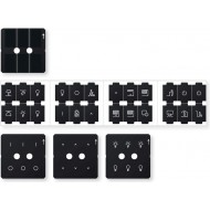 Клавиши с символами, комплект KNX Push-button Pro, System D