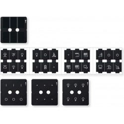 Foliju komplekts priekš KNX Push-button Pro, System Design