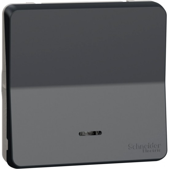 Slēdzis, Mureva Styl, mehānisms, 1-polu 2-way, elektromehāniskais, 10AX, LED, IP55, pelēks Slēdzis, Mureva Styl, mehānisms, 1-polu 2-way, elektromehāniskais, 10AX, LED, IP55, pelēks