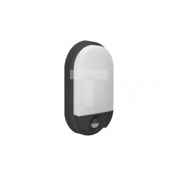 NEFRYT LED 15W, dārza gaismeklis, melns ar kustības sensoru, 1100lm, IP54, 4000K
