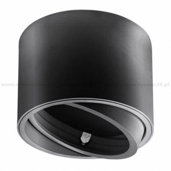 Griestu lampa ISUMI ar regulējamu stara leņķi, ES111, GU10, 130x100 mm, IP20, melna OS-ISUES111-00 GTV