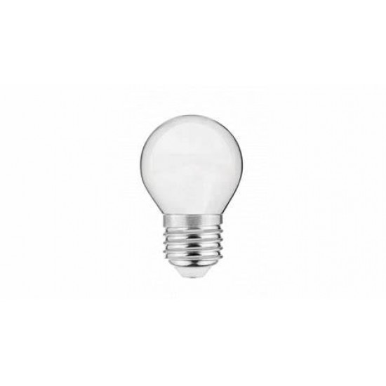 LED lampa, pienains FILAMENTS, G45, 4000K, E27, 2.0W, AC220-240V, 360°, 200lm, 22mA LD-G45FLE2EM-40 GTV