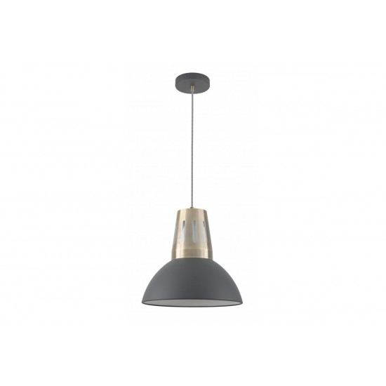 Griestu lampa ARTEMIA L, 1xE27, IP20, Ø34,5 cm, viena, melna OS-ART-L-E27-10-DEC GTV