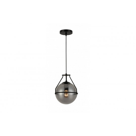 Griestu lampa DROP 2, 6984, AC220-240V, 50/60Hz, 1*E27, maks.25W, śr.21 cm, melna OS-DRO2-10-DEC GTV