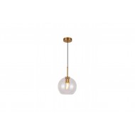 Griestu lampa GIGLAS, 1xE27, IP20, Ø20 cm, viena, zelta krāsa OS-GIG-40-DEC GTV