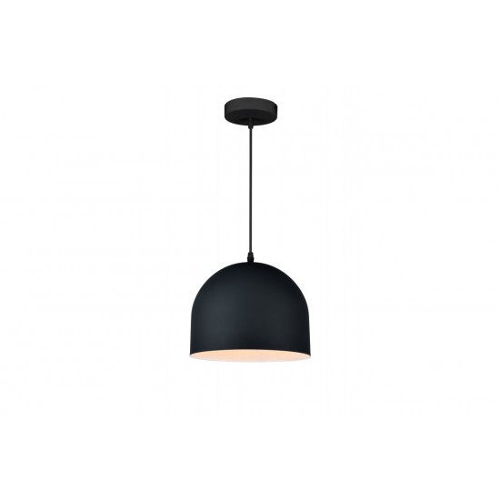 Griestu lampa KATILU, 1xE27, IP20, Ø25 cm, viena, melna OS-KATI-10-DEC GTV