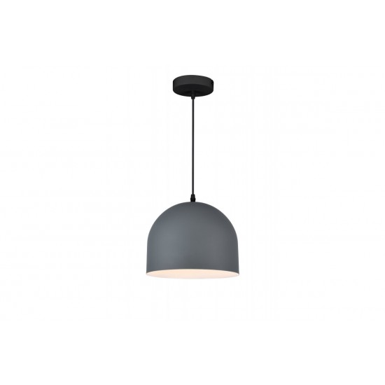 Griestu lampa KATILU, 1xE27, IP20, Ø25 cm, viena, pelēka OS-KATI-15-DEC GTV