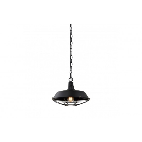 Griestu lampa LARS 2, 1хE27, IP20, Ø36 cm, viena, melna OS-LARS2-10-DEC GTV