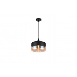 Griestu lampa LENDER 2, 1хE27, IP20, Ø25 cm, viena, melna OS-LEND2-10-DEC GTV