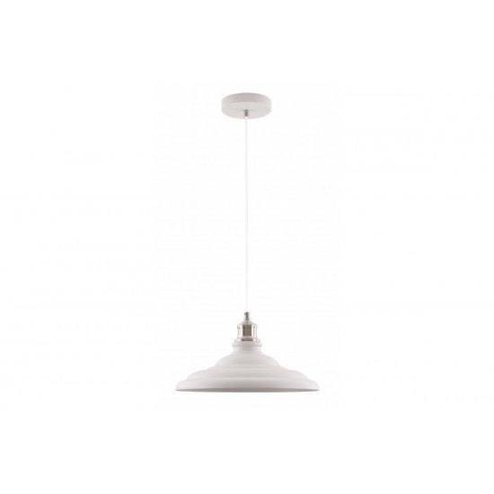 Griestu lampa LORET L, 1xE27, Ø34,8 cm, IP20, viena, balta OS-LOR-L-E27-00-DEC GTV