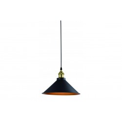 Griestu lampa MANI 2, 1xE27, IP20, Ø30 cm, viena, melna/zelta OS-MANI2-11-DEC GTV