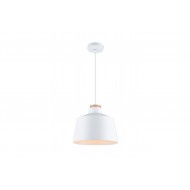 Griestu lampa MARGUS, 1xE27, IP20, Ø30 cm, viena, balta OS-MARG-00-DEC GTV Griestu lampa MARGUS, 1xE27, IP20, Ø30 cm, viena, balta OS-MARG-00-DEC GTV