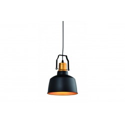 Griestu lampa MONROE, 1xE27, IP20, Ø22 cm, viena, melna/zelta OS-MON-11-DEC GTV