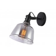 Sienas lampa MUSCARI IIB, 3800, AC220-240V, 50/60Hz, 1*E27, IP20, viena, melna OS-MUSC-IIB-10-DEC GTV