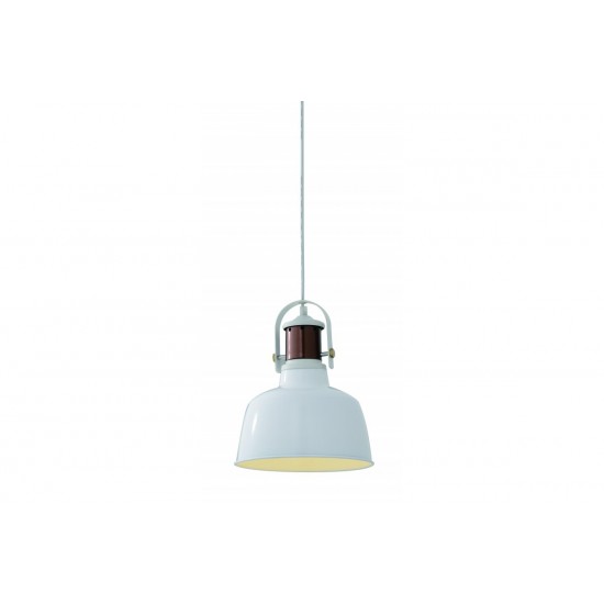 Griestu lampa NOOR, 1хE27, IP20, Ø22 cm, viena, balta OS-NOOR-00-DEC GTV