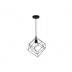 Griestu lampa ROSA, 1xE27, IP20, 33x33 cm, viena, melna OS-ROSA-10-DEC GTV