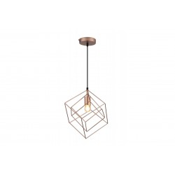 Griestu lampa ROSA, 1xE27, IP20, 33x33 cm, viena, zelta krāsa OS-ROSA-40-DEC GTV