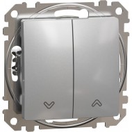 Žalūziju slēdzis 10AX alumīnijs Sedna Design