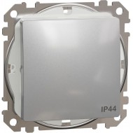 Pārslēdzis IP44 10AX alumīnijs Sedna Design